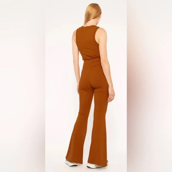 NWT! Ripley Rader Copper Rib Tank and Wide Leg Set